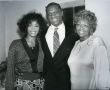 Whitney Houston with brother and mom, Cissy Houston, 1987, NY.jpg